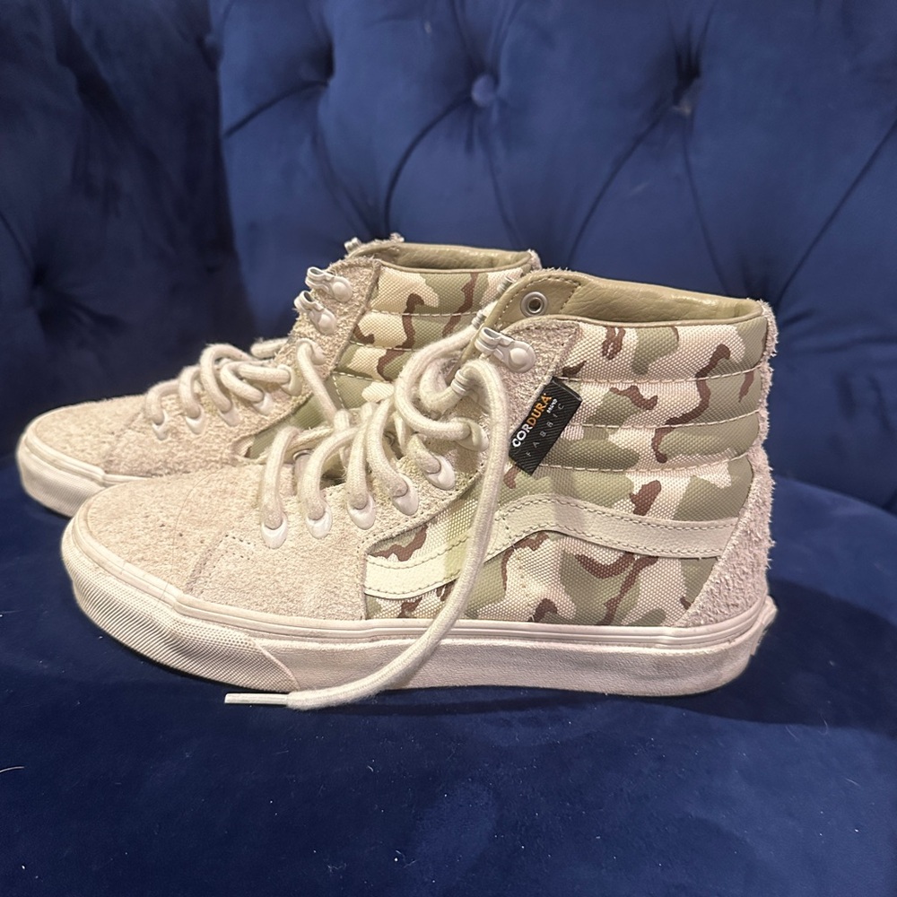 Vans Camouflage High-Top Sneakers